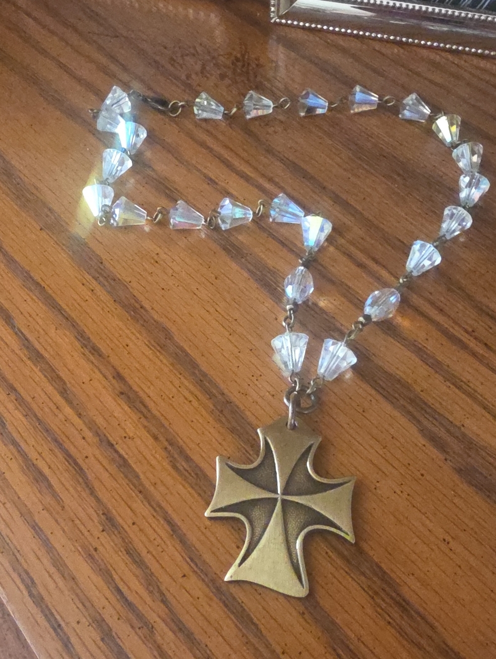 Vintage Swarovski Beaded Necklace